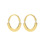 Signature Swinging Oval Hoop Earrings