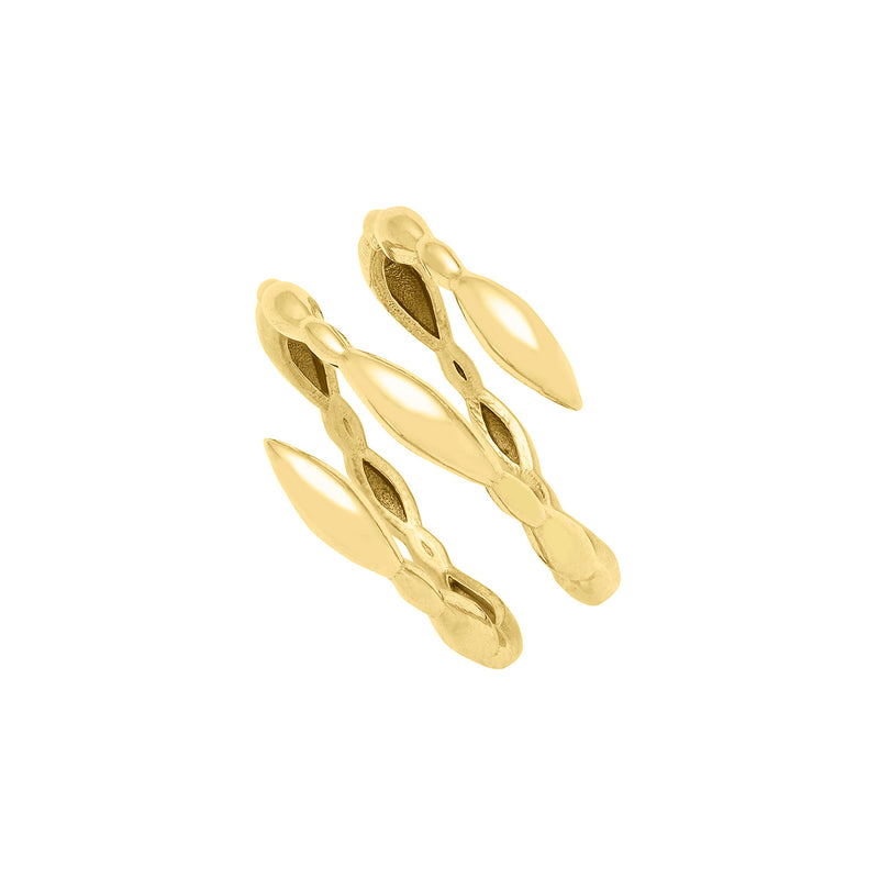 Lola Coil Ring 18KY