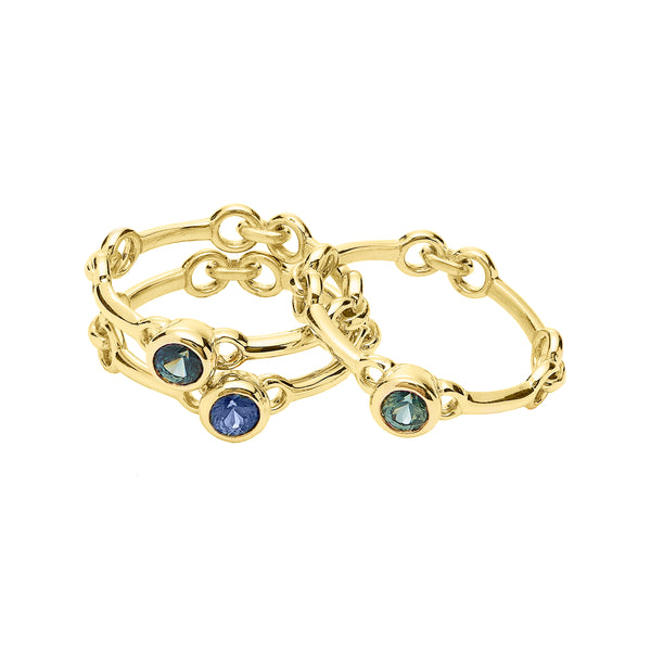 Signature Sapphire Stack Rings