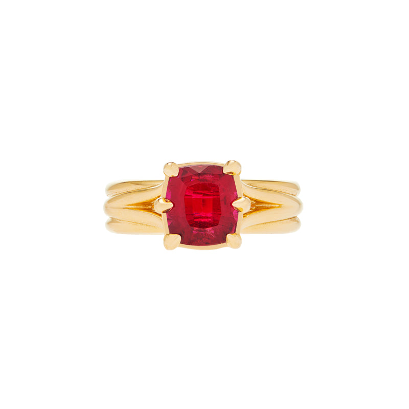 Clementine Rubellite Ring