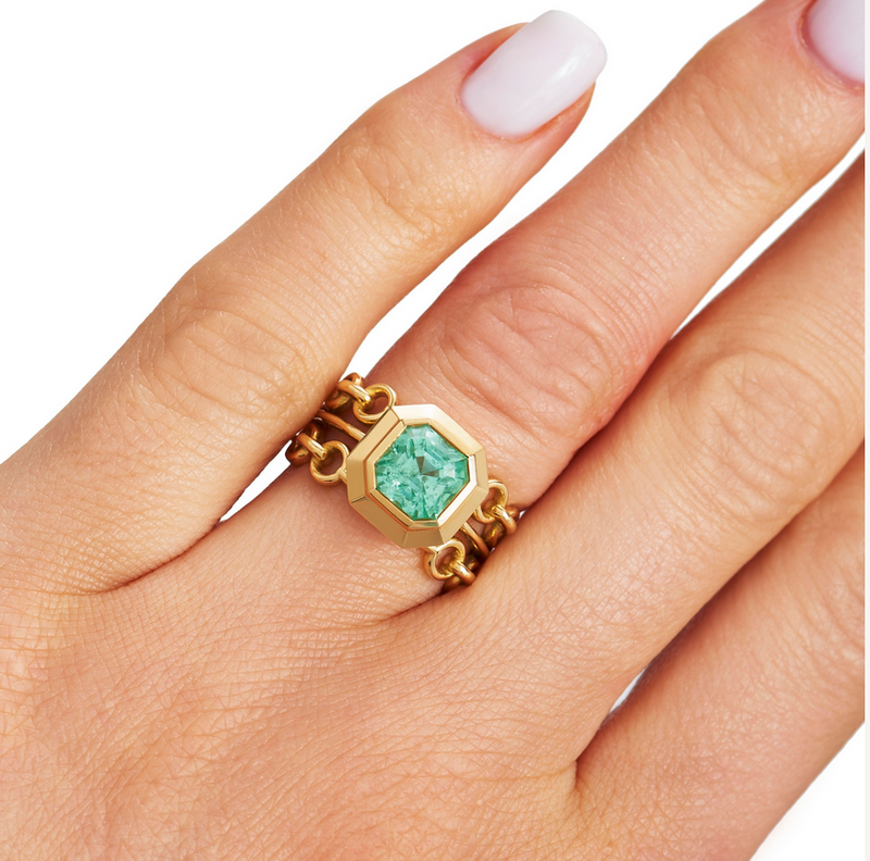 Signature Mint Tourmaline Band