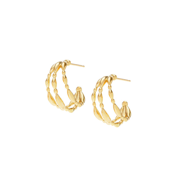 Lola Triple Pixie Hoop Earrings